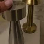 Dumbbell Base Mushroom Table Lamp photo review