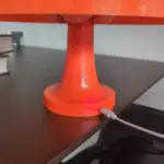 Wide Cap Mushroom Table Lamp photo review