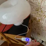 Wide Cap Mushroom Table Lamp photo review