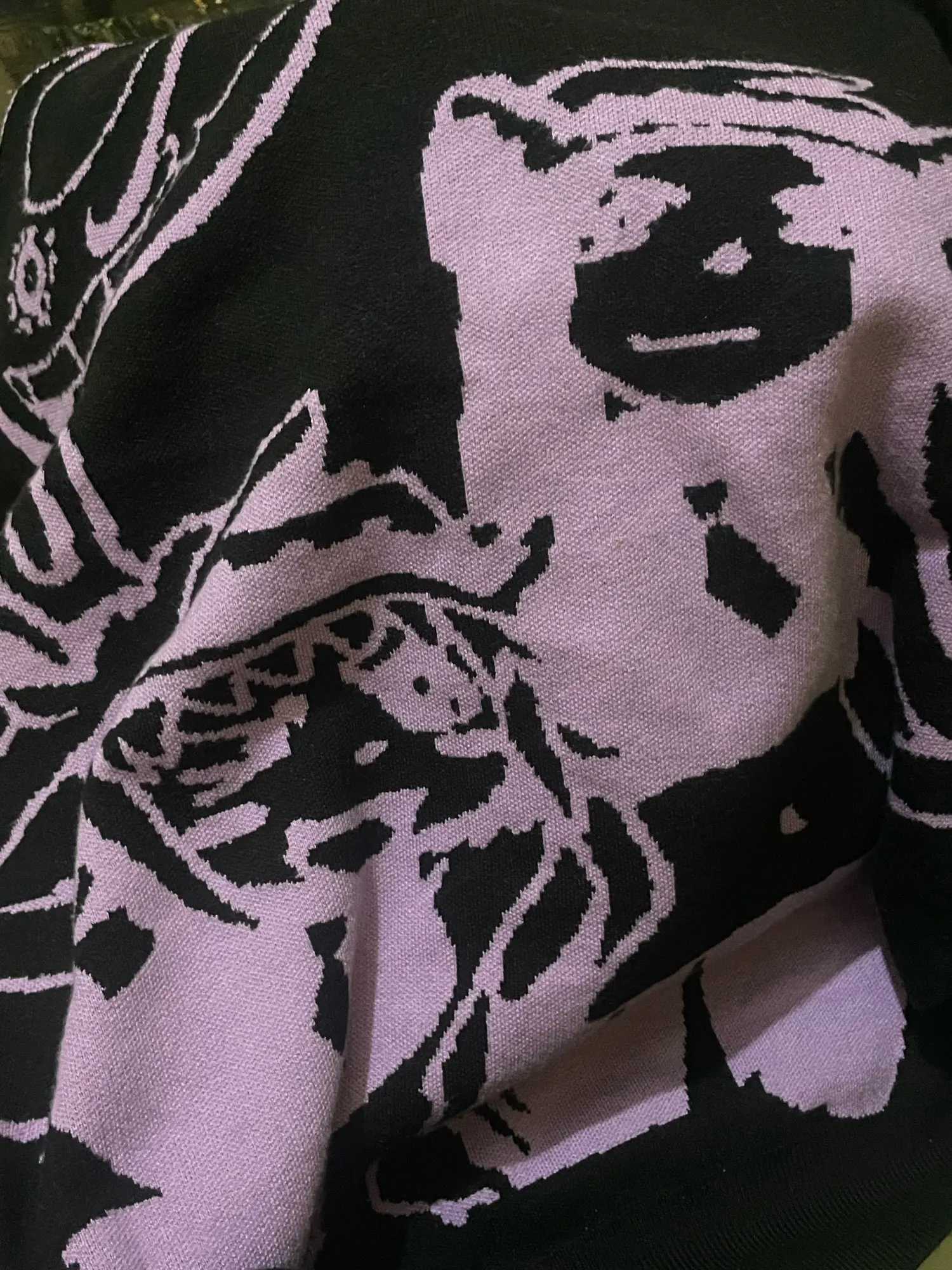 Pastel Goth Harajuku Style Sweater photo review