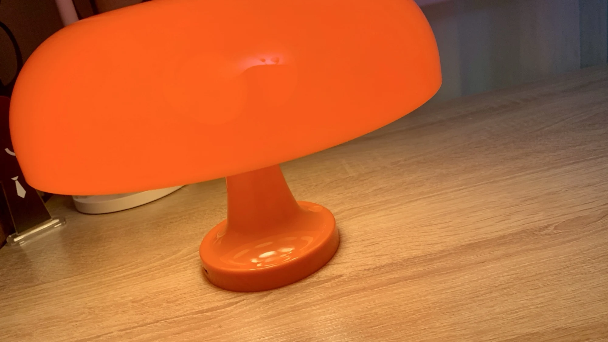 Wide Cap Mushroom Table Lamp photo review