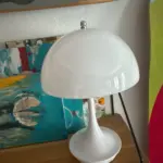 Modern USB-Charged Mushroom Table Lamp photo review