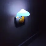 Bent Mushroom Wall Lamp photo review